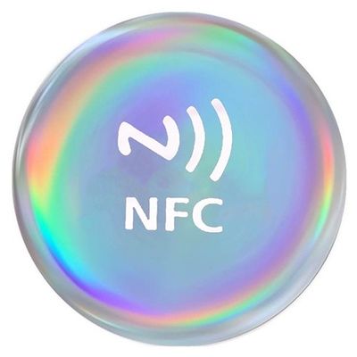 Chống nước 13,56MHz Crystal Nfc có thể lập trình Tag Tag Keyfob Smart Phone Sử dụng