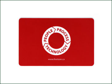 Thẻ thanh toán không tiếp xúc điện tử / Thẻ RFID tùy chỉnh màu đỏ