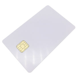 ISO 7816 CR80 Liên hệ với thẻ thông minh RFID với thẻ chip SLE4442 FM4442