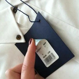 Thẻ RFID Inlay Thẻ RFID, Nhãn dán quần áo Nhãn thẻ để theo dõi hàng may mặc