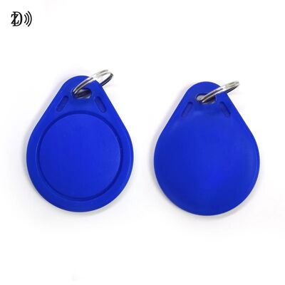 Thẻ từ ABS chống nước tùy chỉnh LOGO/Mã QR MIFARE Classic EV1 RFID móc khóa ABS cho kiểm soát cửa