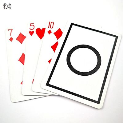Factory Custom Waterproof 100% PVC Plastic Poker Playing Card Deck Standard Poker Playing Card Game