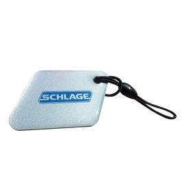 LF chống nước T5577 RFID Epoxy Tag Custom Key Fob Rewritable 125 KHz