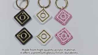 Thẻ truyền thông xã hội acrylic